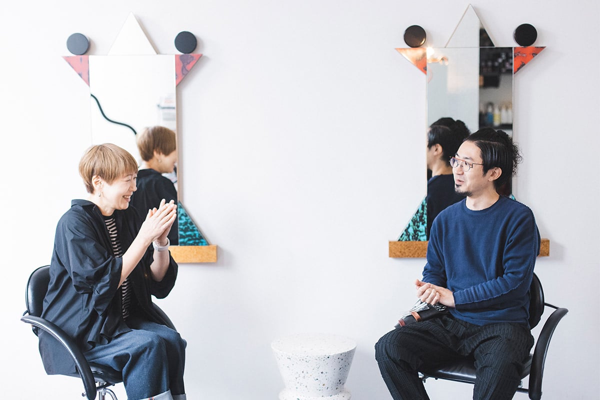 金子敦子さん（後編）／あっこたん×美容師・坂本さん特別対談「おしゃれになりたいなら、髪型を変えましょう」