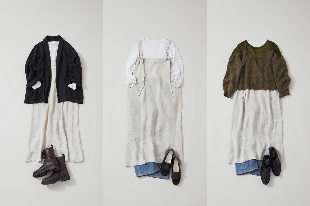 【リネンのおしゃれをもっと素敵に】「夏も冬も着られる？」「透け対策は？」気になる疑問を人気スタイリストが解決／植村美智子さん