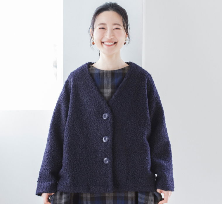 D*g*y福袋チェック柄プルオーバーのシルエット