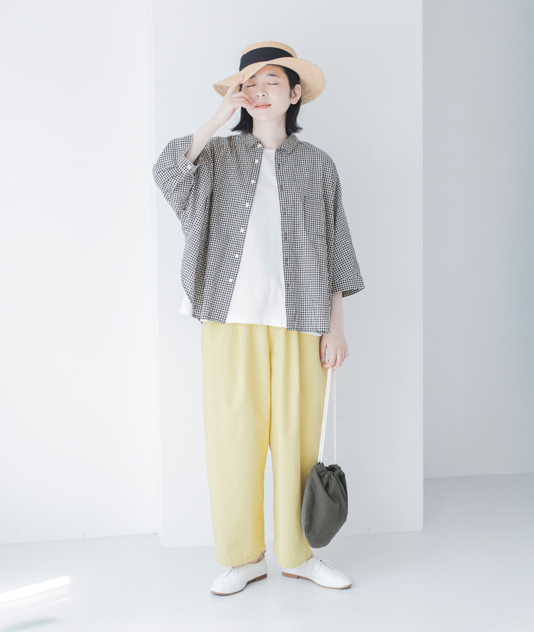 HEAVENLY ワイドＴシャツ 重ね着コーデ