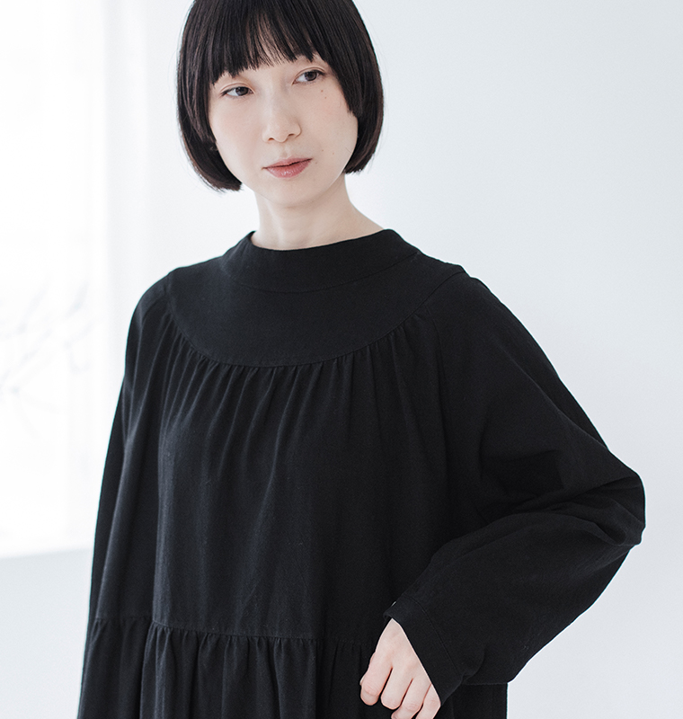 LUPILIEN by natulan 福袋 ヘリンボーンツイルサロペット×綿ビエラプルオーバーブラウス クラシカルコーディネート