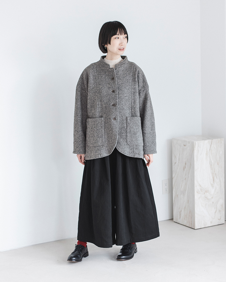 LUPILIEN by natulan 福袋 裏起毛カーディガン 全身コーディネート