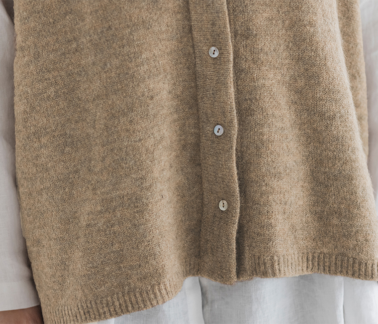 LUPILIEN by natulan 福袋 裏起毛カーディガン 全身コーディネート