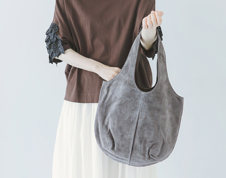 TOKYO LEATHER FACTORY ウォッシャブル　ドロップトートバッグ
