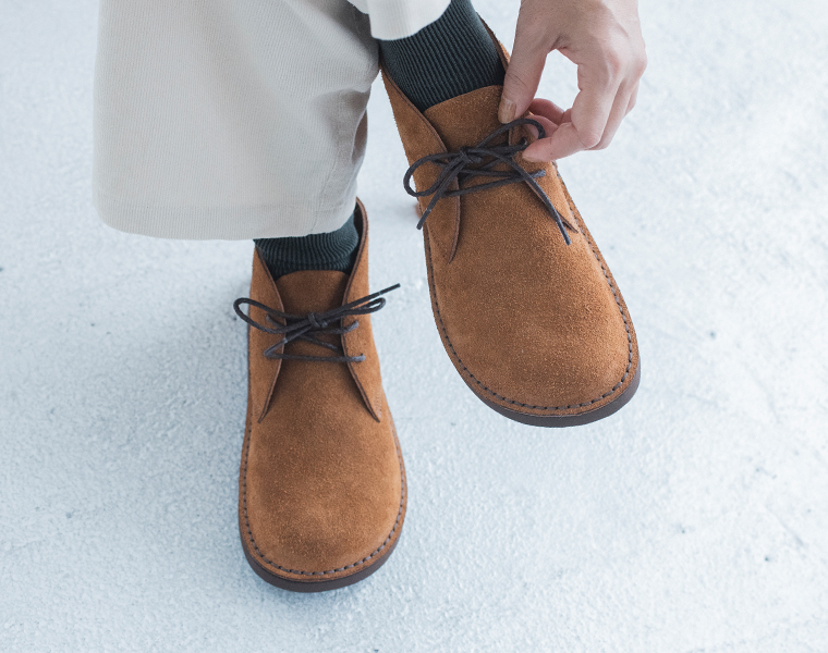 IVES　チャッカブーツ brand by Organic handloom