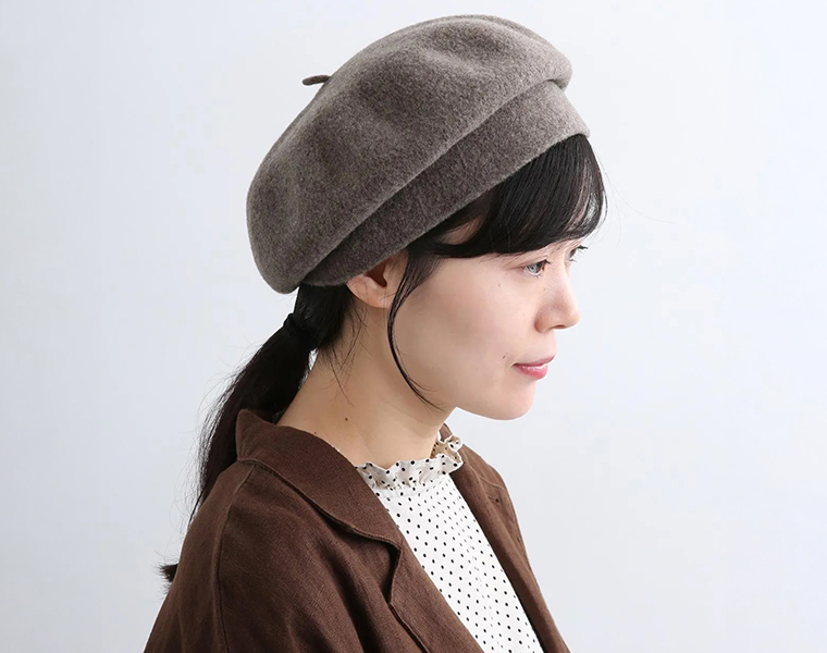 YOKOI BERETのロールアップベレー