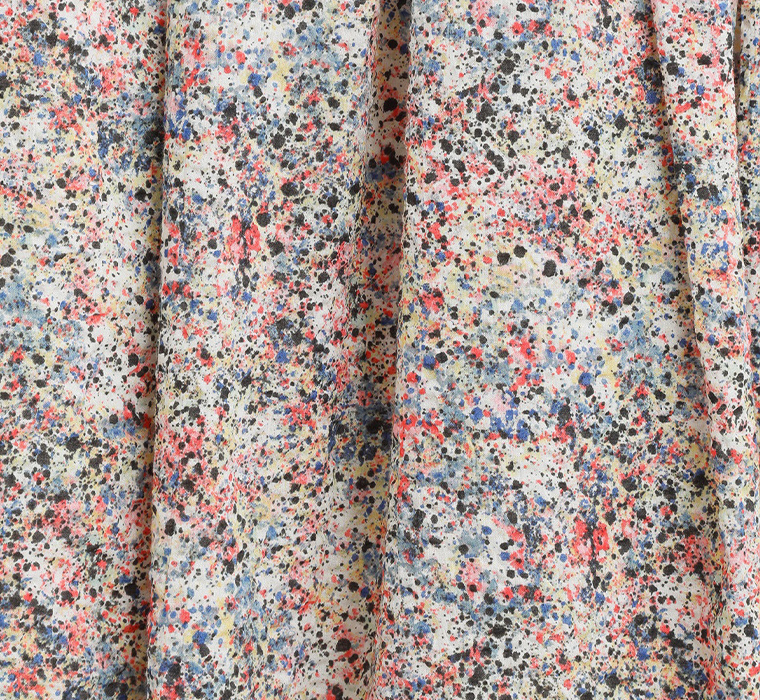 タックギャザースカート(ピンク)の生地アップ