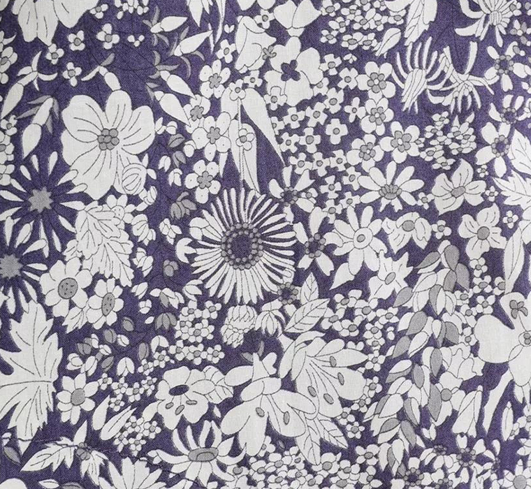 リバーシブルベスト(ネイビー)生地アップ