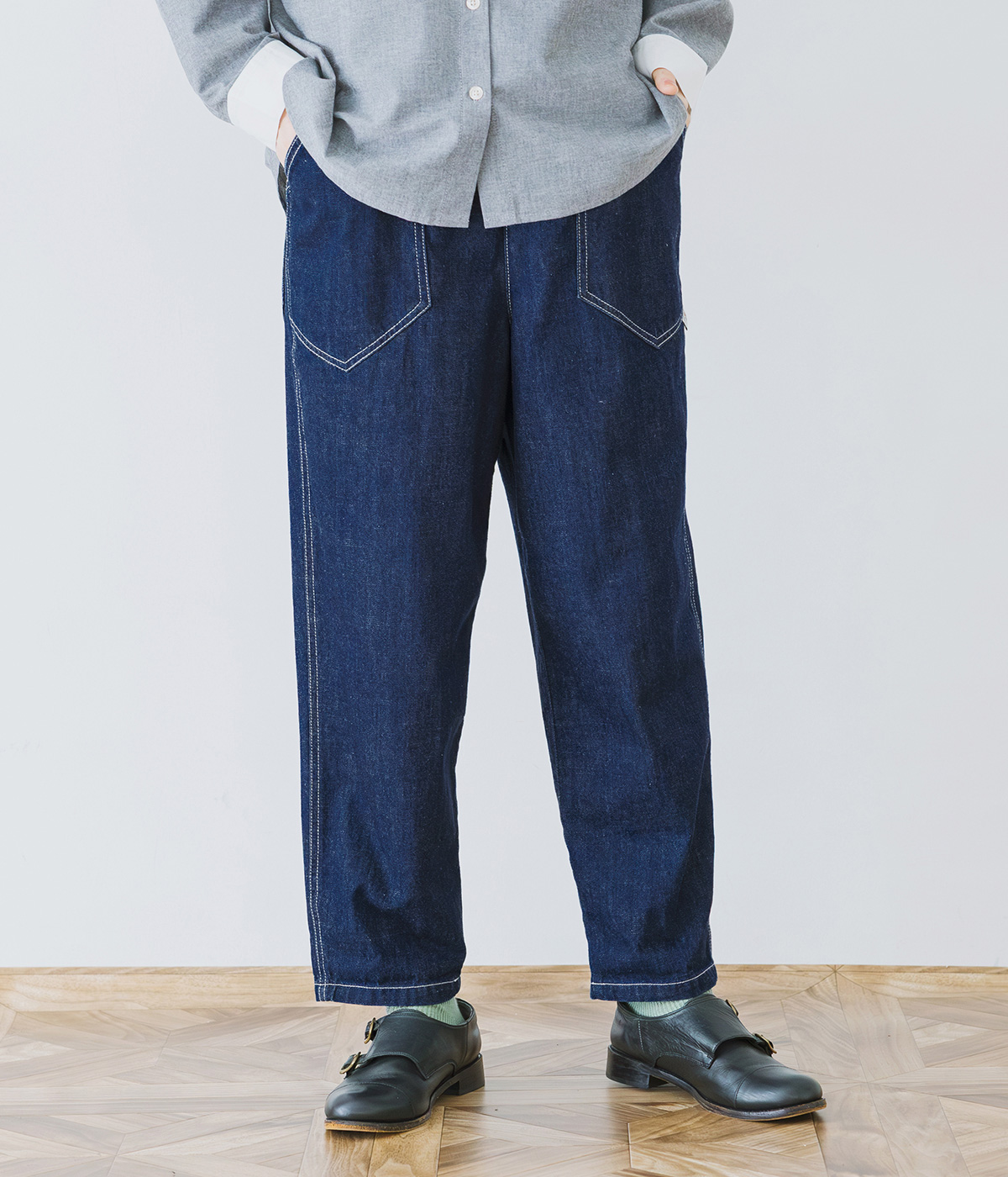 NORTHERN TRUCK 別注 デニムカーゴワークパンツ メイン画像