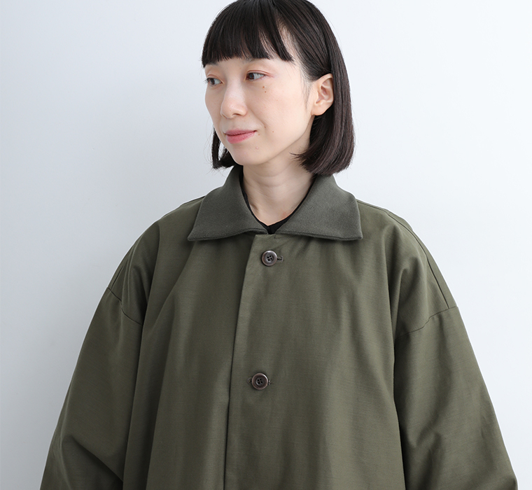 nunuforme コットンライトデッキジャケット サブ画像