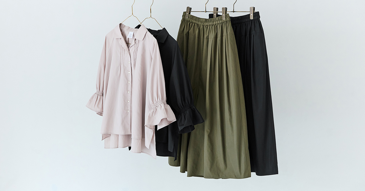 金子敦子さんコラボアイテム再入荷【ista-ire】別注どこでもブラウス