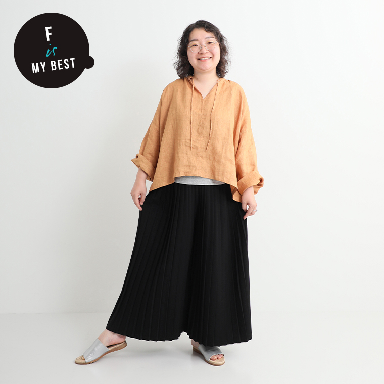 koibitomisaki 　コイビトミサキ　プリーツパンツ　ベストサイズ