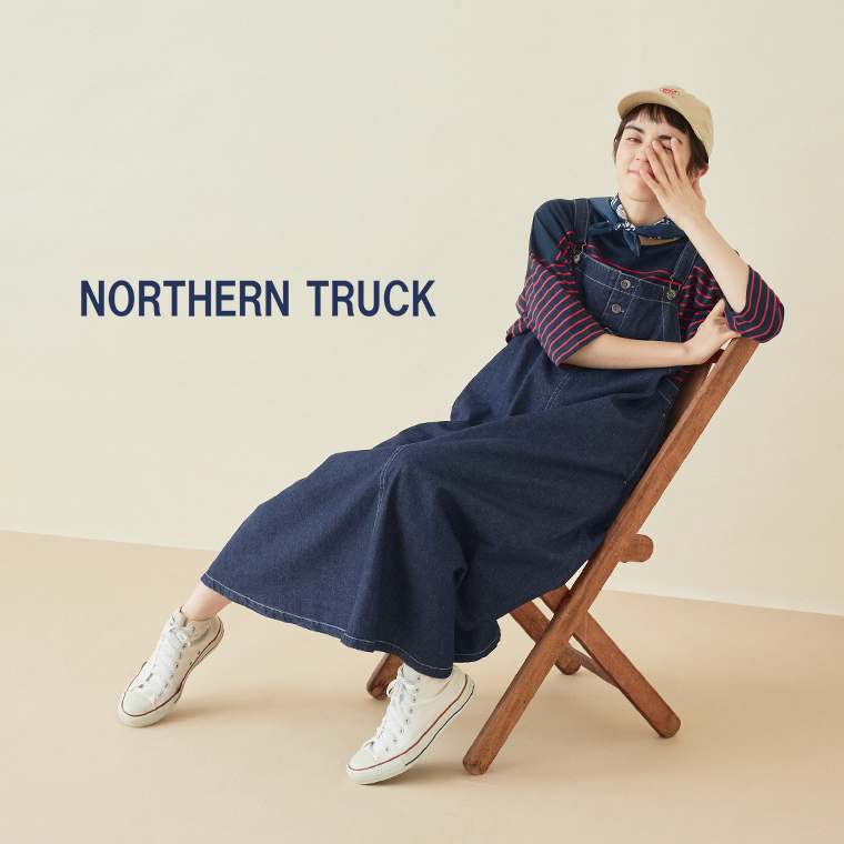 NORTHERN TRUCK ワークジャンパースカート 