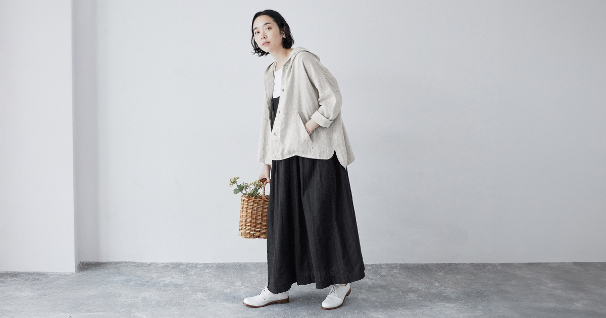 大人に似合う＜別注＞リネンパーカ【 TUTIE. 】人気アイテムが新色