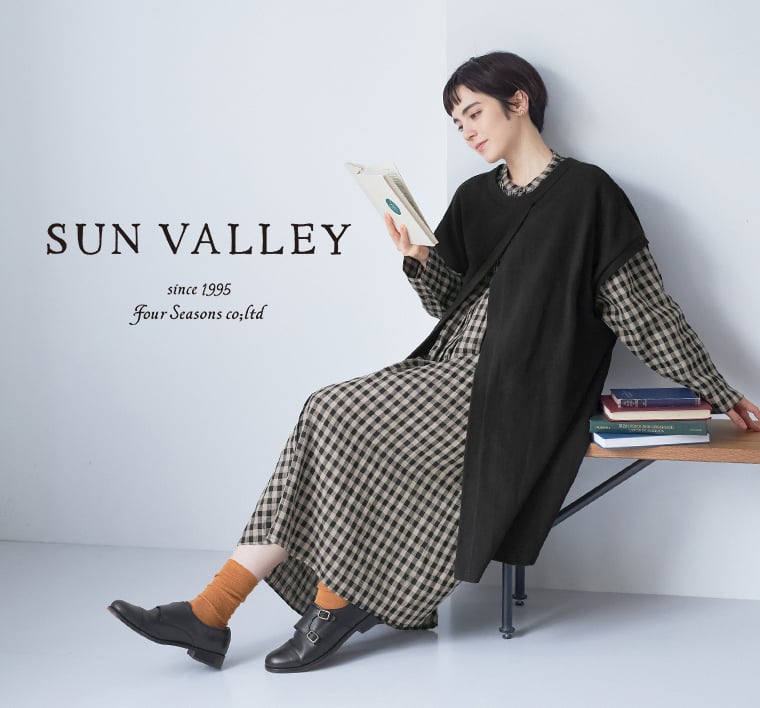 SUN VALLEY 2wayスリットロングベスト