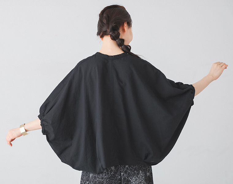 【 le colis 】2wayドルマンシャツ トップス寄り バックスタイル