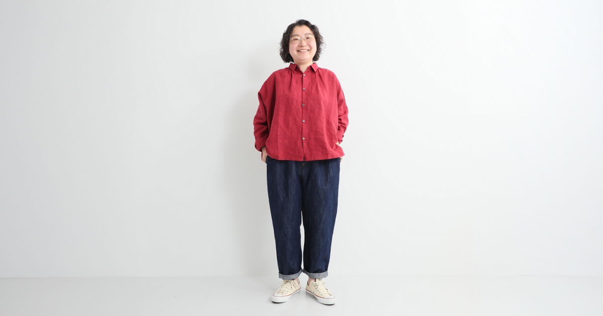あの大人気デニムを身長別でレビュー【 ista-ire 】コットンリネン