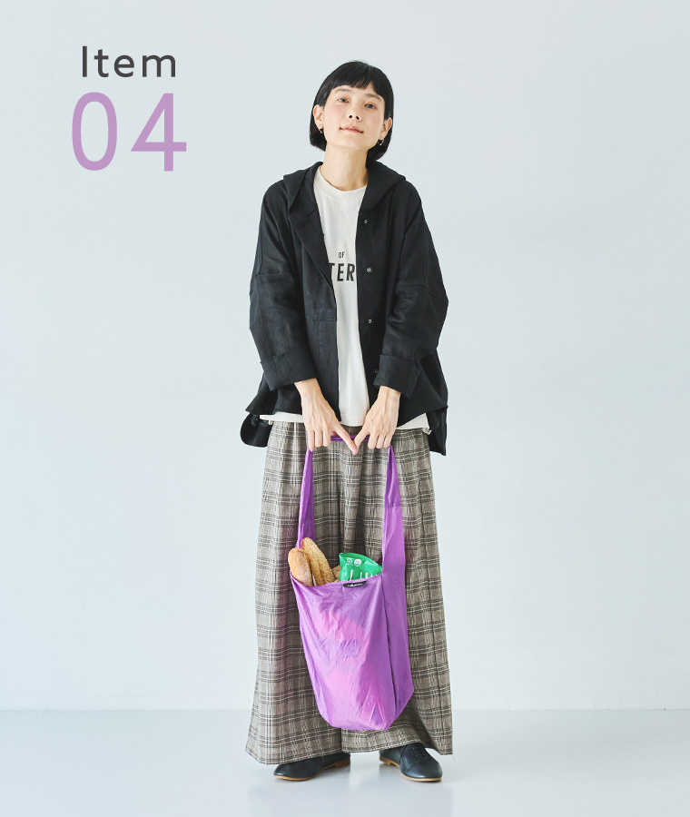 【 hellolulu 】Oviパッカブル マーケットバッグ