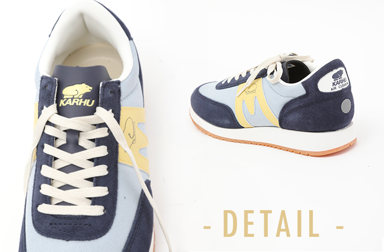 KARHU  アルバトロス 25AWカラー　ネーヴァルアカデミー/ダスキーシトロン　ディテール