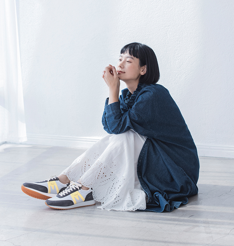KARHU  アルバトロス 25AWカラー　ネーヴァルアカデミー/ダスキーシトロン　着用イメージ