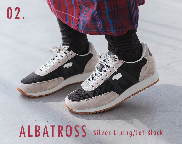 KARHU  アルバトロス 25AWカラー　シルバーライニング/ジェットブラック