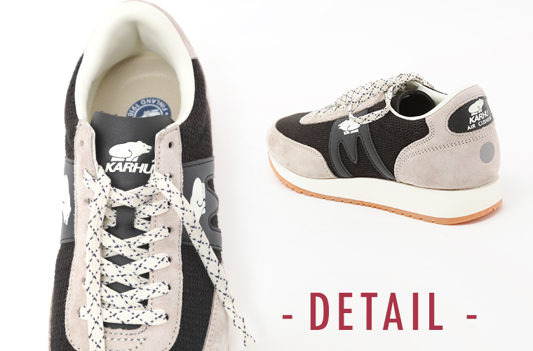 KARHU  アルバトロス 25AWカラー　シルバーライニング/ジェットブラック　ディテール