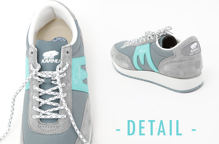 KARHU  アルバトロス 25AWカラー　ライムストーン/プールブルー　ディテール