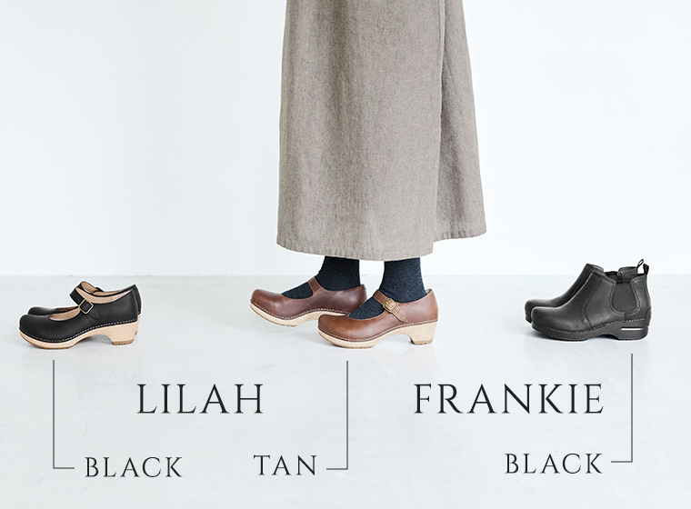 dansko LILAHとFRANKIE