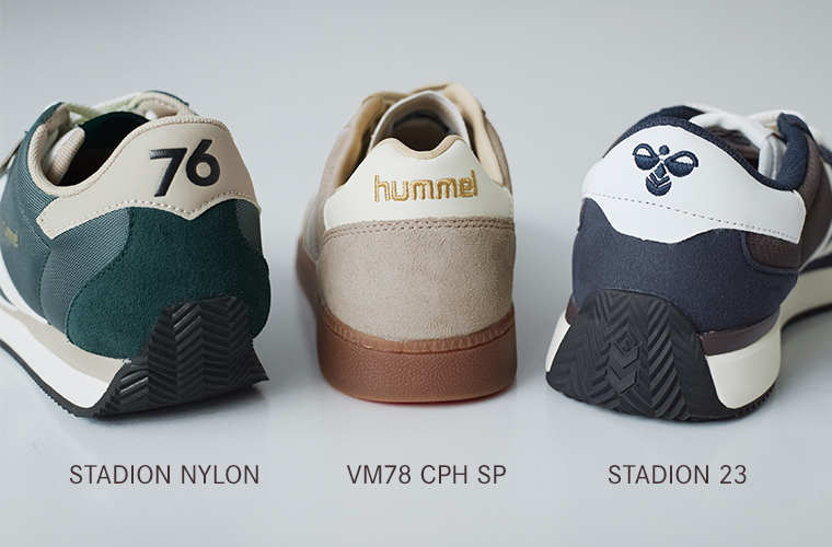 hummel VM78 CPH SP・STADION 23・STADION NYLON ご紹介