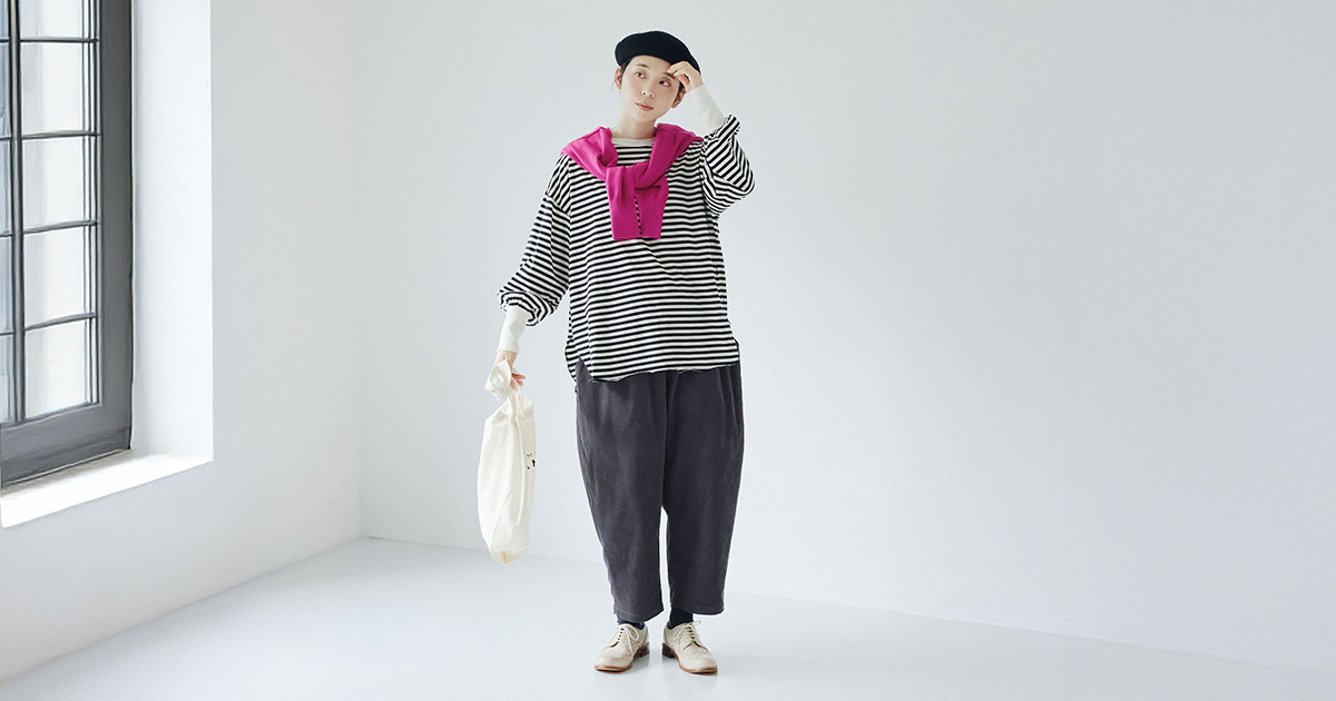 別注＞ 着丈が選べる【 ista-ire 】細畦コーデュロイよくばりパンツ