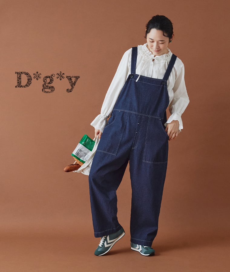 dgy デニムサロペットのご紹介