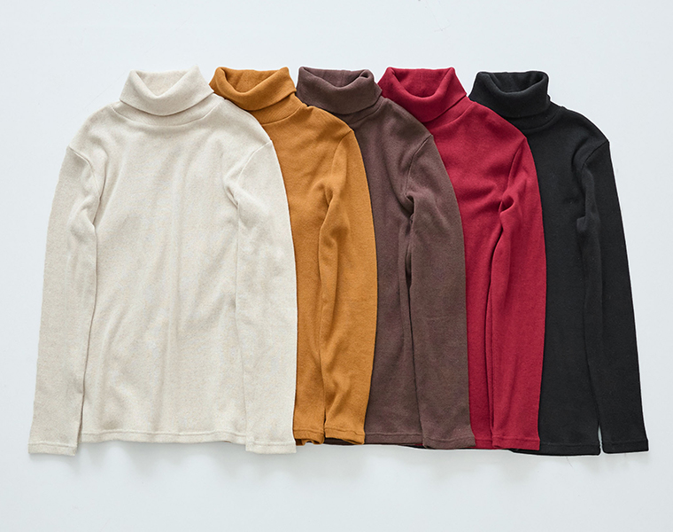 【 &yarn 】わたしの定番タートルネック