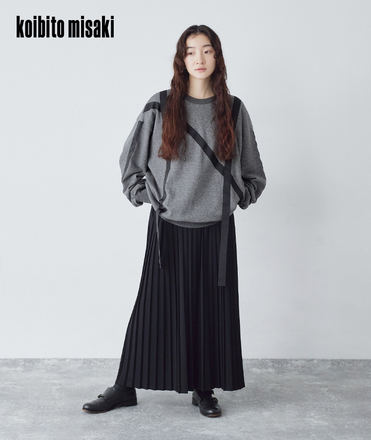 koibitomisaki プリーツパンツのご紹介