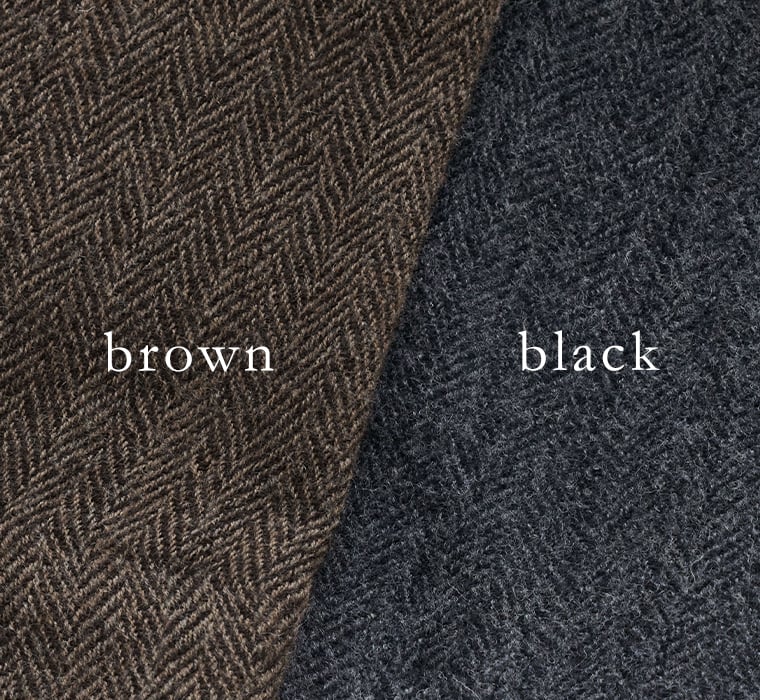 ICHI Antiquit?s ウールヘリンボーンジャケット 色展開