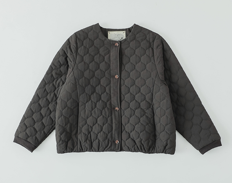 【 no jean 】ナイロンタスラン薄中綿ジャケット