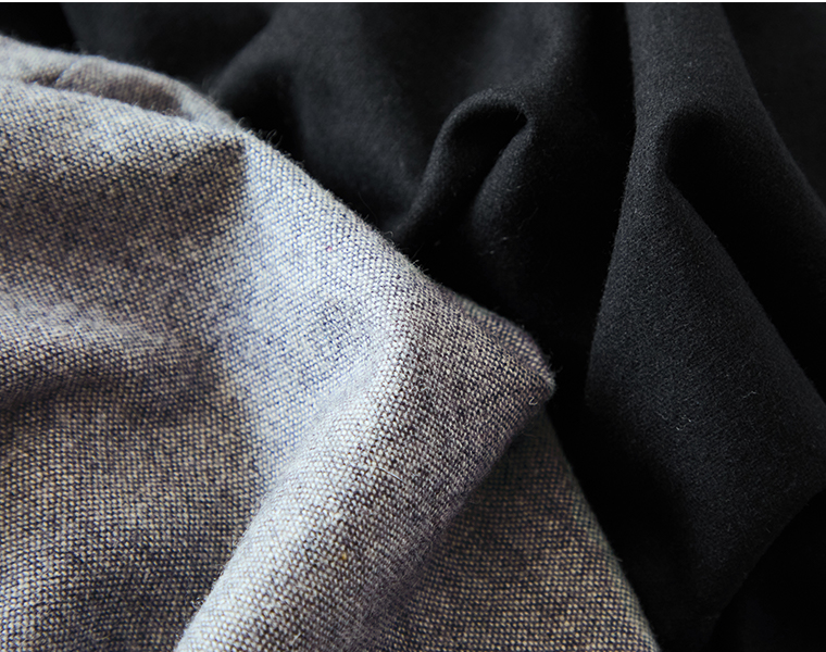 HEAVENLY  ウールミックスジャンパースカート 生地アップ