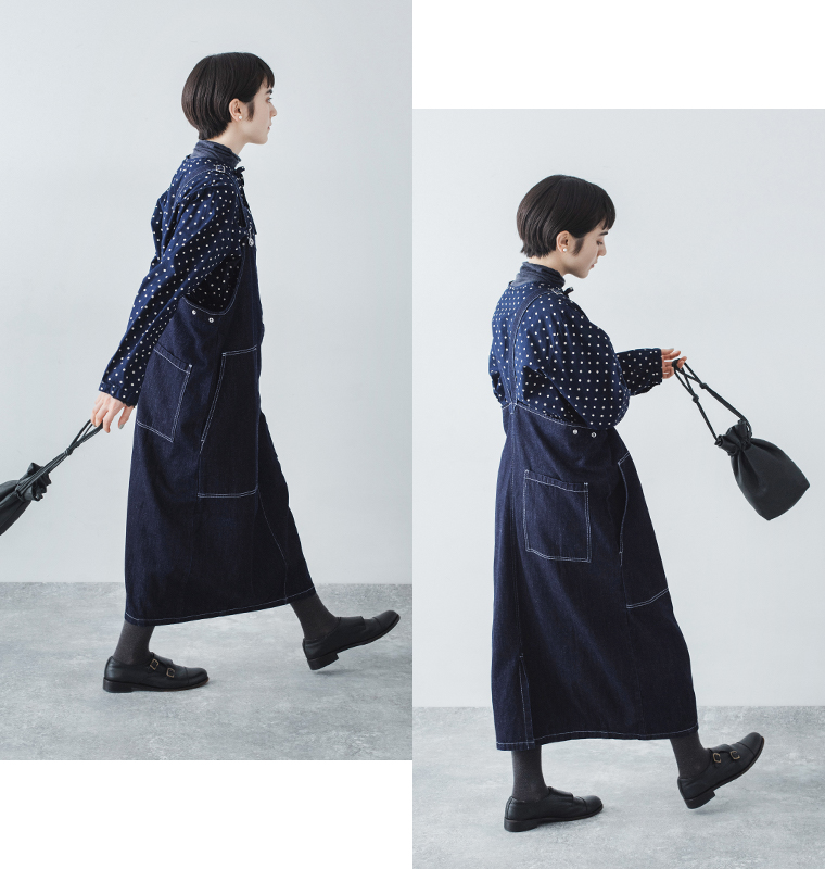 vent blanc　ジャンスカ サイドカット