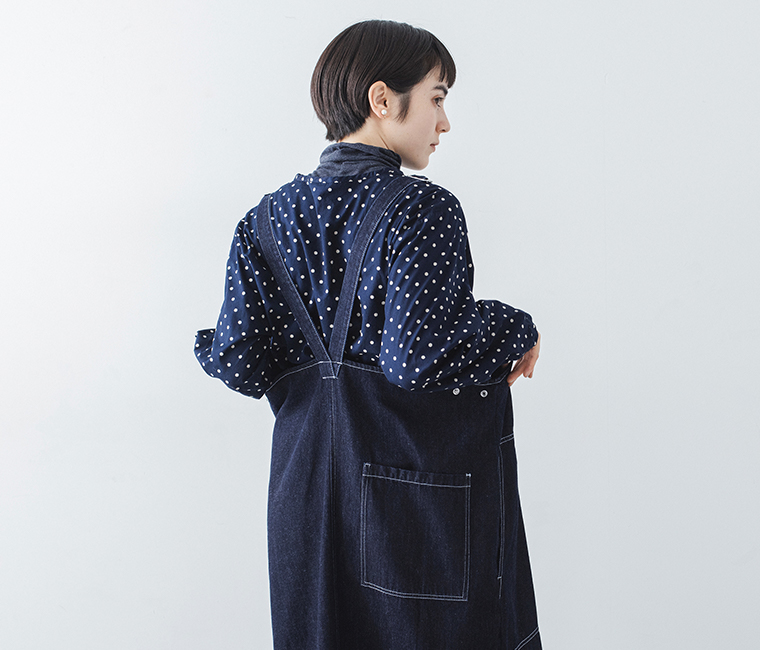 vent blanc　ジャンスカ 後ろ寄り