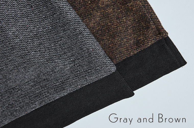 D*g*yのツイード素材リブチュニックの生地感と裾リブのディテール