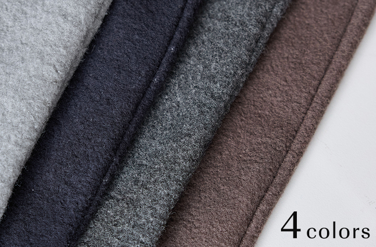 ニットパンツの生地感がわかる4色展開のカラーバリエーション