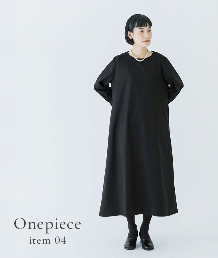 D*g*yのオケージョンワンピース。MPサイズ対応のブラックフォーマルワンピース