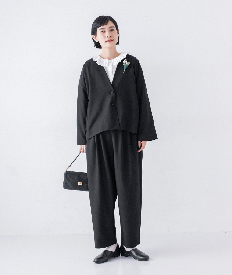 シンプルに、きちんと。【 &yarn 】頼れる万能セットアップ