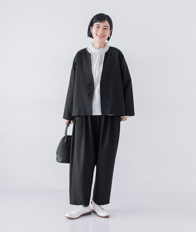 シンプルに、きちんと。【 &yarn 】頼れる万能セットアップ