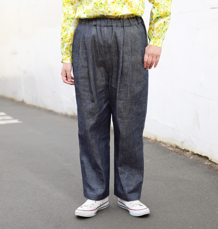 homeworking 6.5ozデニム 切替ポケットパンツ