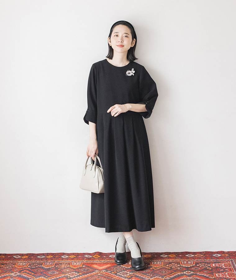 Luuna miu 【慶弔両用】大切な日のジャケット＆ワンピースセット セミフォーマル