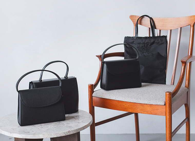 Luuna miu 【慶弔両用】大切な日のジャケット＆ワンピースセット セミフォーマル フォーマル対応バッグ