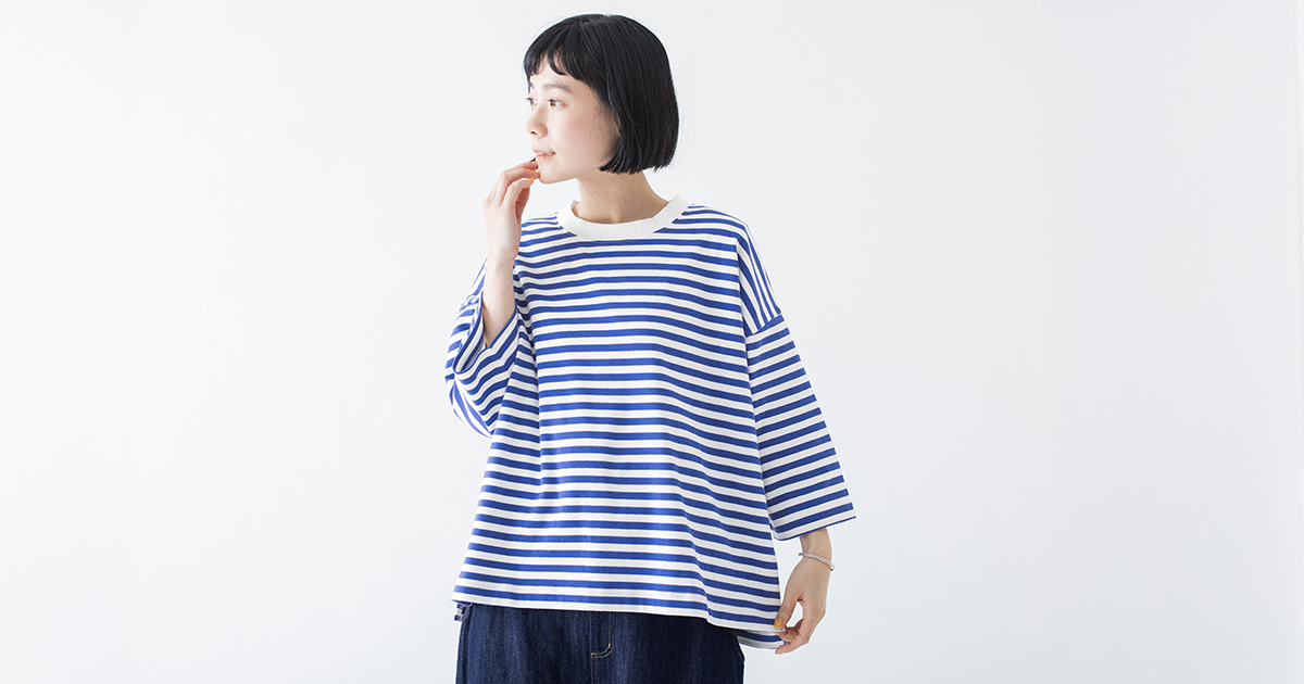 待望の再入荷【 &yarn 】1枚で着映えるワイドプルオーバー