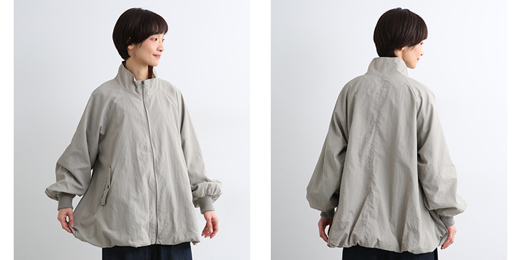 Plame Collome ミドル丈バルーンコート