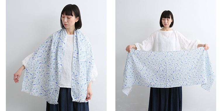 Plame Collome Forest Friendsストール