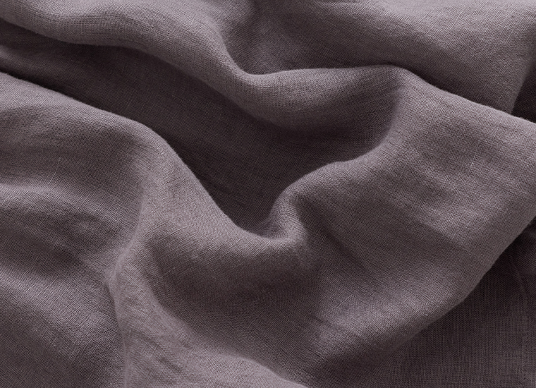 多ボタンブラウス(パープル)の生地アップ